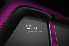 Дефлекторы Vinguru для окон Nissan Almera G15 седан 2012-2021
