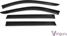 Дефлекторы Vinguru для окон Nissan X-Trail T32 кроссовер 2014-2021