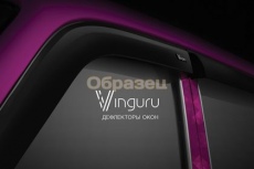 Дефлекторы Vinguru для окон (накладной скотч 3М) (4 шт.) Haval F7 2019-2021