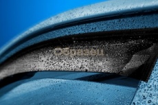 Дефлекторы REIN для окон (вставной под резинку) (4 шт.) Nissan Qashqai II 2014-2021